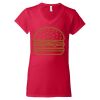 Women's Softstyle® V-Neck T-Shirt Thumbnail