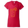 Women's Softstyle® V-Neck T-Shirt Thumbnail