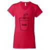 Women's Softstyle® V-Neck T-Shirt Thumbnail