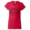Women's Softstyle® V-Neck T-Shirt Thumbnail