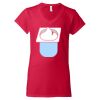 Women's Softstyle® V-Neck T-Shirt Thumbnail