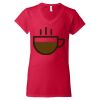 Women's Softstyle® V-Neck T-Shirt Thumbnail