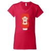 Women's Softstyle® V-Neck T-Shirt Thumbnail