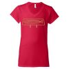 Women's Softstyle® V-Neck T-Shirt Thumbnail