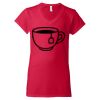 Women's Softstyle® V-Neck T-Shirt Thumbnail