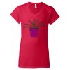 Women's Softstyle® V-Neck T-Shirt Thumbnail