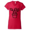 Women's Softstyle® V-Neck T-Shirt Thumbnail