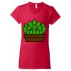 Women's Softstyle® V-Neck T-Shirt Thumbnail