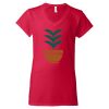 Women's Softstyle® V-Neck T-Shirt Thumbnail
