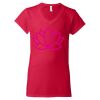 Women's Softstyle® V-Neck T-Shirt Thumbnail