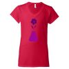 Women's Softstyle® V-Neck T-Shirt Thumbnail