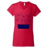 Women's Softstyle® V-Neck T-Shirt Thumbnail