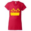 Women's Softstyle® V-Neck T-Shirt Thumbnail