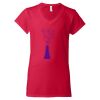Women's Softstyle® V-Neck T-Shirt Thumbnail