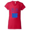 Women's Softstyle® V-Neck T-Shirt Thumbnail