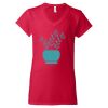 Women's Softstyle® V-Neck T-Shirt Thumbnail