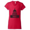 Women's Softstyle® V-Neck T-Shirt Thumbnail