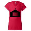 Women's Softstyle® V-Neck T-Shirt Thumbnail
