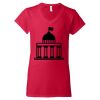 Women's Softstyle® V-Neck T-Shirt Thumbnail