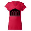 Women's Softstyle® V-Neck T-Shirt Thumbnail