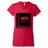 Women's Softstyle® V-Neck T-Shirt Thumbnail