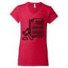 Women's Softstyle® V-Neck T-Shirt Thumbnail