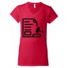 Women's Softstyle® V-Neck T-Shirt Thumbnail