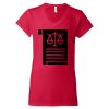 Women's Softstyle® V-Neck T-Shirt Thumbnail
