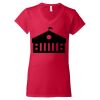 Women's Softstyle® V-Neck T-Shirt Thumbnail