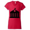 Women's Softstyle® V-Neck T-Shirt Thumbnail