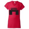 Women's Softstyle® V-Neck T-Shirt Thumbnail