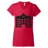 Women's Softstyle® V-Neck T-Shirt Thumbnail