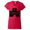 Women's Softstyle® V-Neck T-Shirt Thumbnail