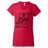 Women's Softstyle® V-Neck T-Shirt Thumbnail