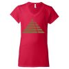 Women's Softstyle® V-Neck T-Shirt Thumbnail