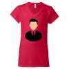 Women's Softstyle® V-Neck T-Shirt Thumbnail