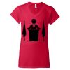 Women's Softstyle® V-Neck T-Shirt Thumbnail