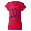 Women's Softstyle® V-Neck T-Shirt Thumbnail