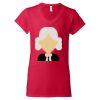 Women's Softstyle® V-Neck T-Shirt Thumbnail