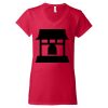 Women's Softstyle® V-Neck T-Shirt Thumbnail