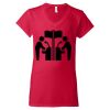 Women's Softstyle® V-Neck T-Shirt Thumbnail