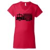 Women's Softstyle® V-Neck T-Shirt Thumbnail