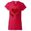 Women's Softstyle® V-Neck T-Shirt Thumbnail