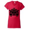 Women's Softstyle® V-Neck T-Shirt Thumbnail