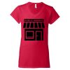 Women's Softstyle® V-Neck T-Shirt Thumbnail