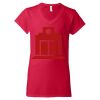 Women's Softstyle® V-Neck T-Shirt Thumbnail