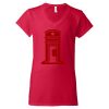 Women's Softstyle® V-Neck T-Shirt Thumbnail