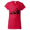 Women's Softstyle® V-Neck T-Shirt Thumbnail
