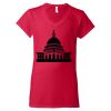 Women's Softstyle® V-Neck T-Shirt Thumbnail