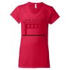 Women's Softstyle® V-Neck T-Shirt Thumbnail
